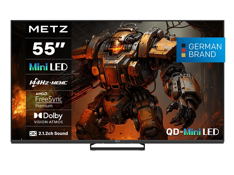 Un singur televizor, fiecare scenariu: sport, jocuri și cinema pe Metz MNE8000